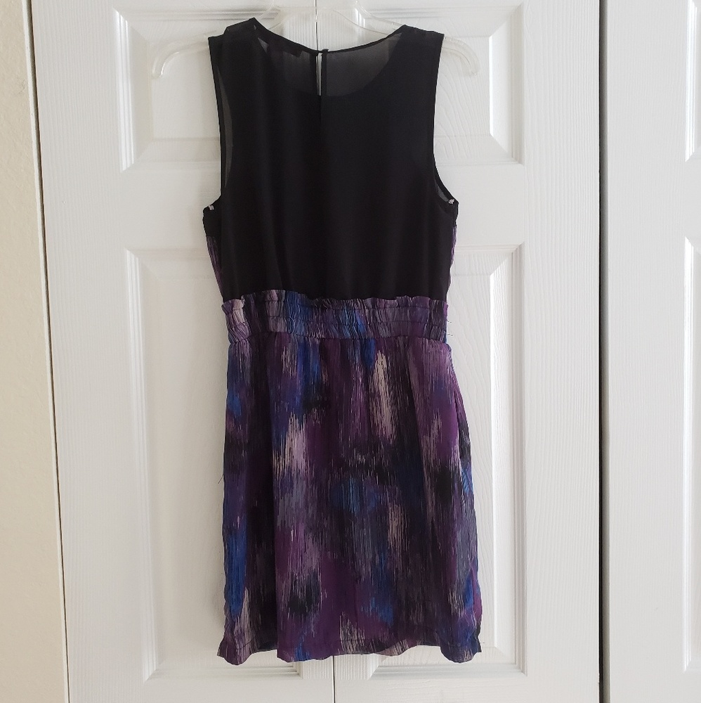 Colorful Sheer-Back Dress - Picture 2 of 2